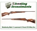 [SOLD] Weatherby Mark V Lazermark 5 Panel 270 26in as new!